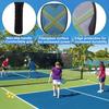 1 Set Pickle Paddles with Storage Bag Precise Control Cushioned Ultra-Comfy Grip Wooden Pickleball Rackets for Adults Beginners