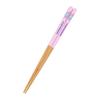Sanrio Chopsticks, Little Twin Stars Kiki and Lala, 21cm, Non-Slip, Easy To Grip, Natural Wood, 468517
