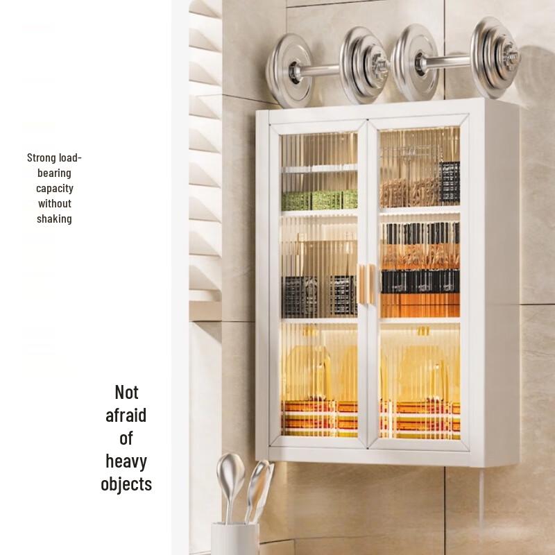 Кухонная полка для хранения с двойными дверцами