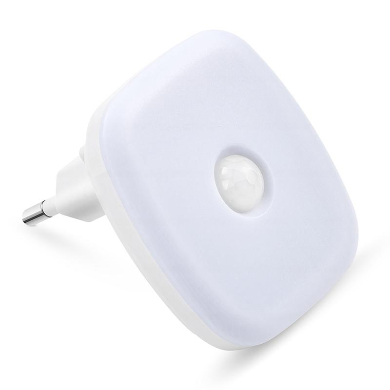 Ночной Светильник Датчик Движения EU Plug Светодиодные Лампы Детский Ночной Светильник Беспроводной Ночной Светильник Для Туалета Прикроватный Стол Спальня Прихожая