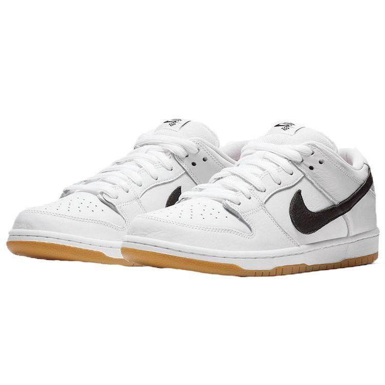 Nike Кроссовки унисекс Dunk Low Pro ISO SB Orange Label Белый Черно-Белый-Жевательно-Светло-Коричневый CD2563-100