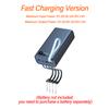 12 Cell 18650 1 Second Quick Disassembly Solder-Free DIY Power Bank Kit Mobile Power Supply Battery Case With Built in 4 Cables