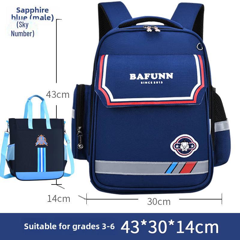 Lightweight, Spine-Supporting Schoolbags for Boys and Girls, Grades 1-6, Ages 6-12