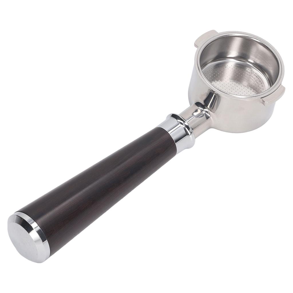 51mm Portafilter 2 Ears Bottomless Coffee Handle Stainless Steel for Delonghi ECO310 African