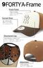 NEW ERA Cap 9FORTY NY Walnut white 15206465 NER37C1730 A-Frame