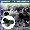 Engine Coolant Thermostat Housing Assembly for BMW 328i 128i Z4 X3 X5