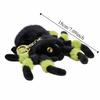 PP Cotton Colored Eye Spider Plush Pendant Fluffy Spider Plush Keychain  Home Decor