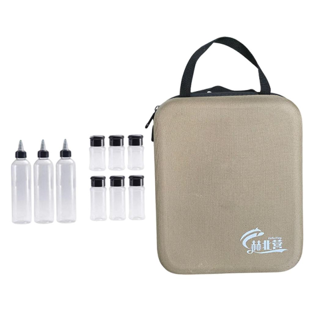 11-piece Camping Spice Jar Set, Practical And Portable for