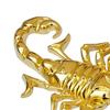 Стильный 1 шт. 3D забавный крутой металлическое покрытие Скорпион Декор кузова автомобиля наклейка значок наклейка авто наклейки