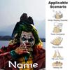 Customiz Name Personality Joker Blanket Soft &Warm Sofa Office Bed Travel Lunch Break Blanket, Gift Suitable All Seasons