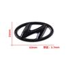 ABS Car Steering Wheel Emblem Sticker Accessories For Hyundai Genesis N-LINE I10 I20 I30 I40 IX20 IX35 Kona Getz Veloster Tucson mn1