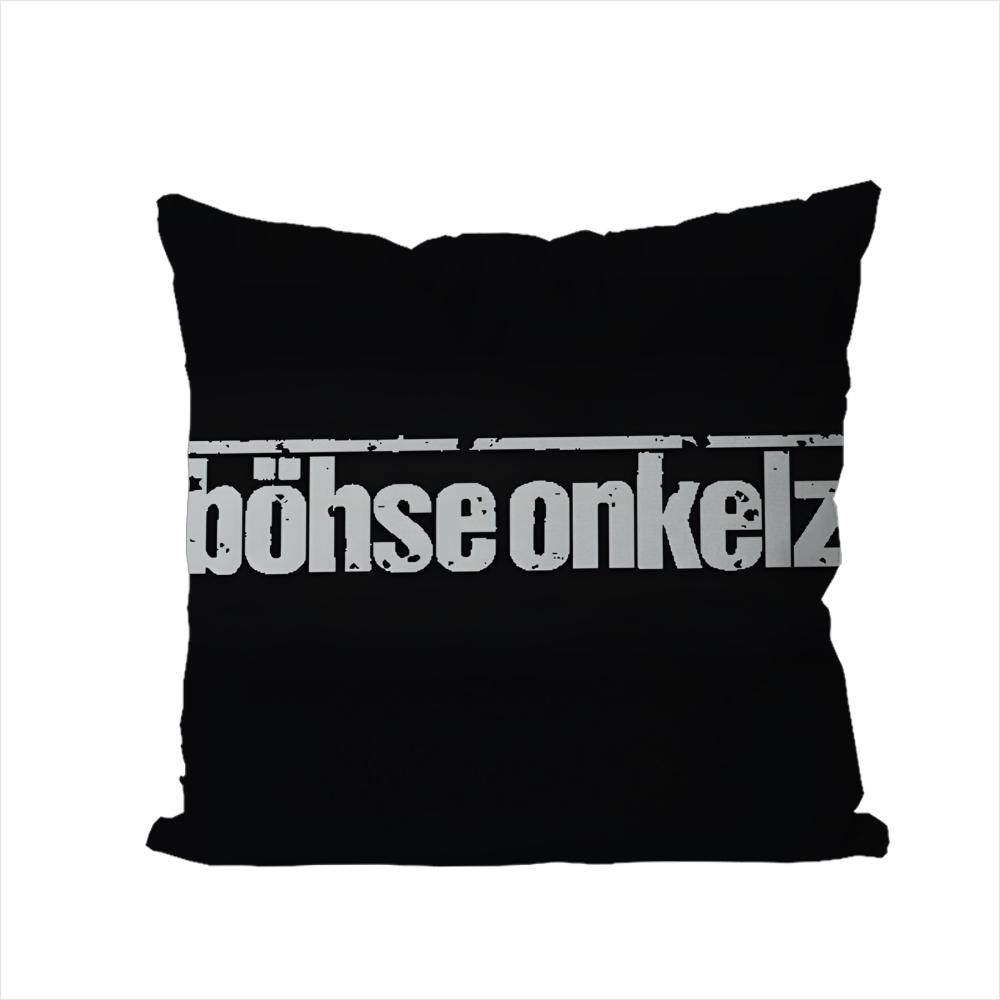 Band BBohse OOnkelz Pillow Case For Car Sofa Decorative Home Doublesided Print Plush Square Throw Pillow Cushion Cover