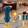 Retro Stamp Handle Multipurpose DIY Embossed Seal Handle Ornamental Wax Seal Stamp Handle Craft Supplies for Wedding Invitations