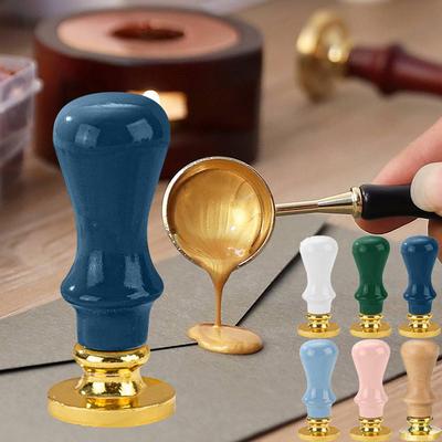 Ретро-ручка для штампа, многоцелевая, своими руками, рельефная ручка для печати, декоративная восковая печать, ручка для штампа, принадлежности для свадебных приглашений