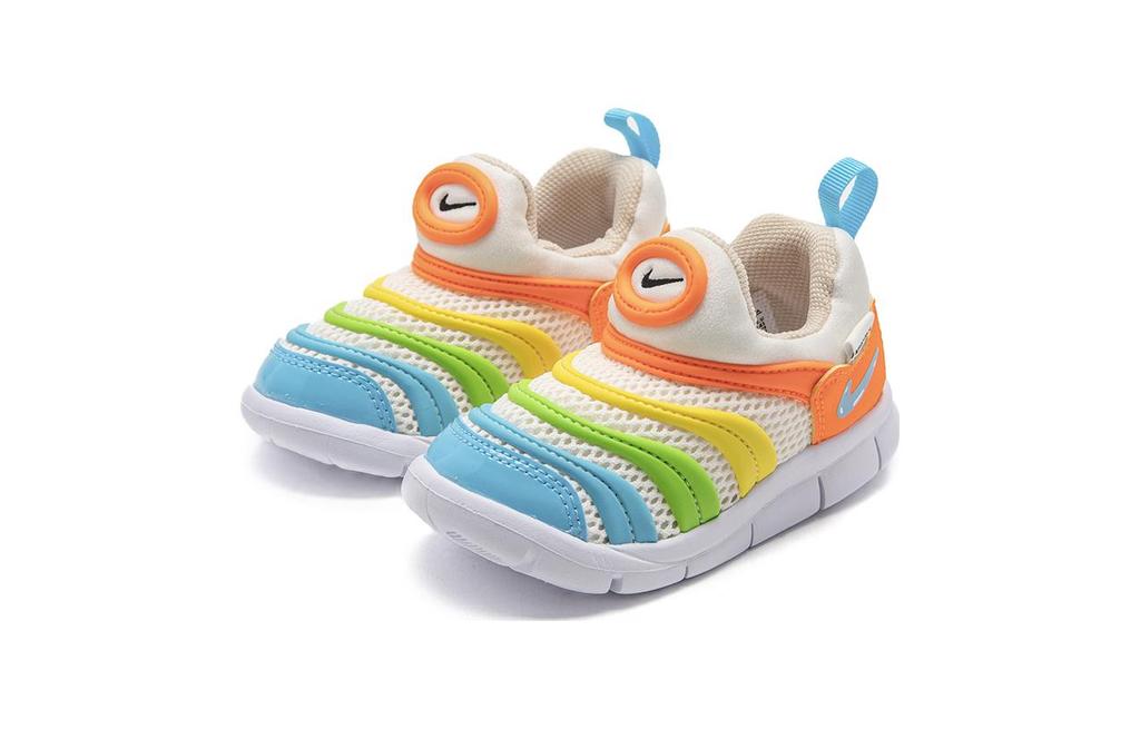 Nike Динамо Фри BT CN Устойчивые к истиранию Низкие детские кроссовки Разноцветные для младенцев и малышей FN8911-141