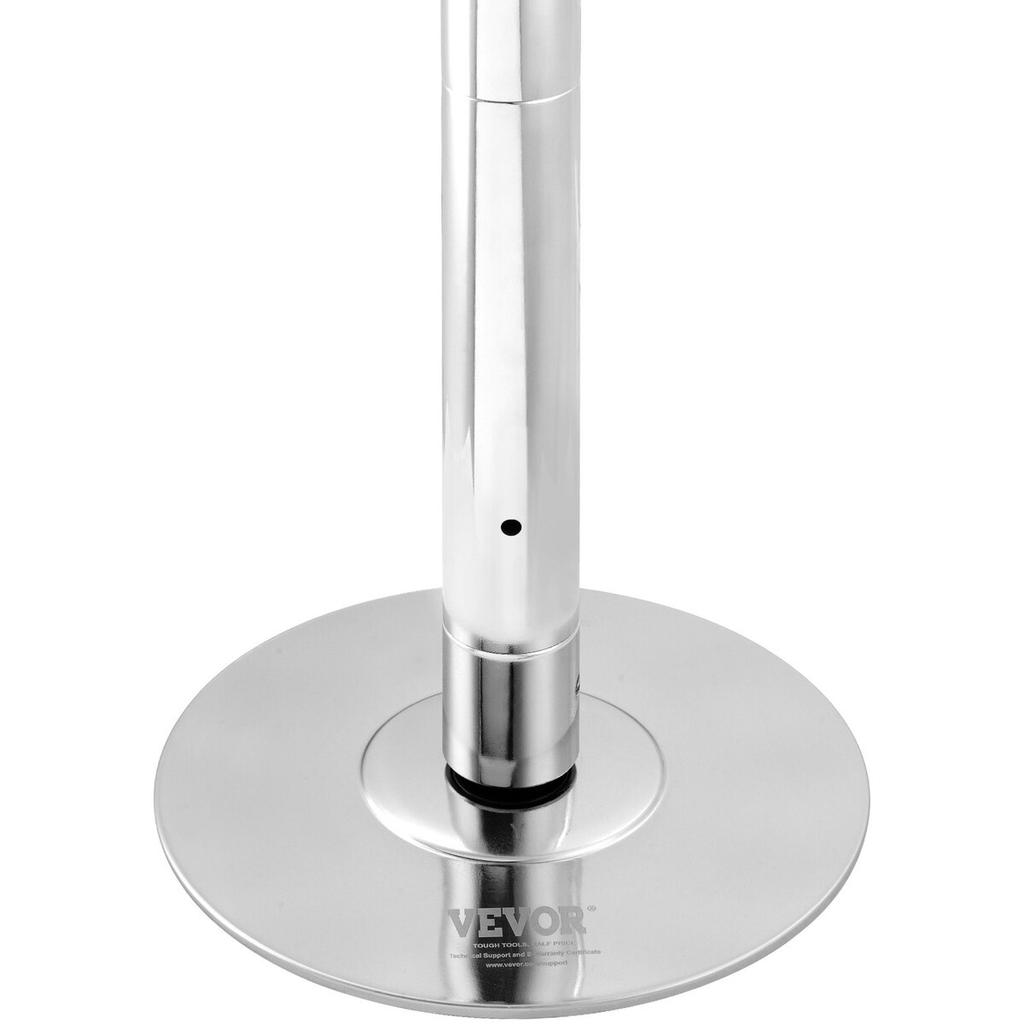Professional Dancing Pole, Spinning Static Dancing Pole Kit, Portable Removable Pole, 45mm Heavy-Duty Stainless Steel Pole, Height Adjustable Fitness