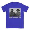 Vintage Bud Spencer T Shirt Summer Fashion Tshirts Unisex Pure Cotton Round Neck Plus Size 5xl Top Tees Shortsleeved Vintage Tops