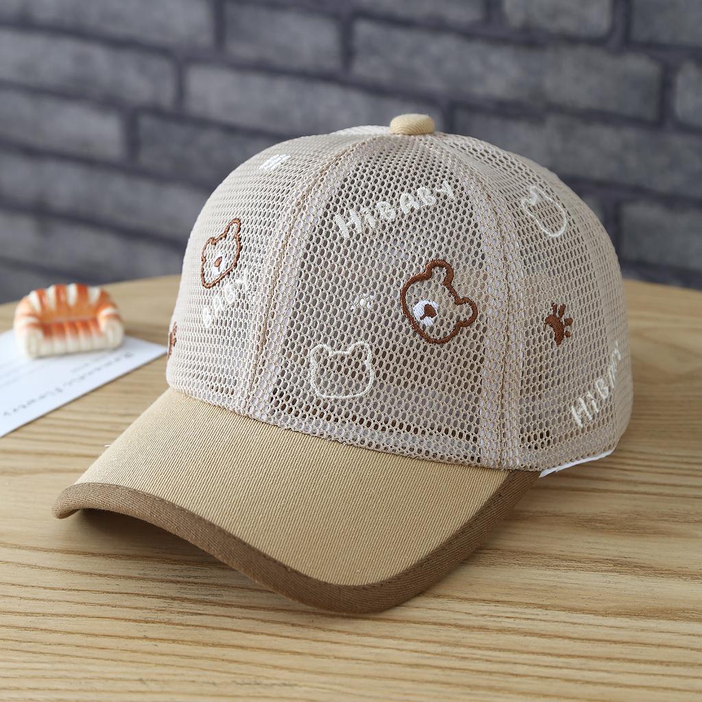 - Children's Hat - Summer Fashionable and Versatile Sun-Protective Beanie with Breathable Baseball Cap Design