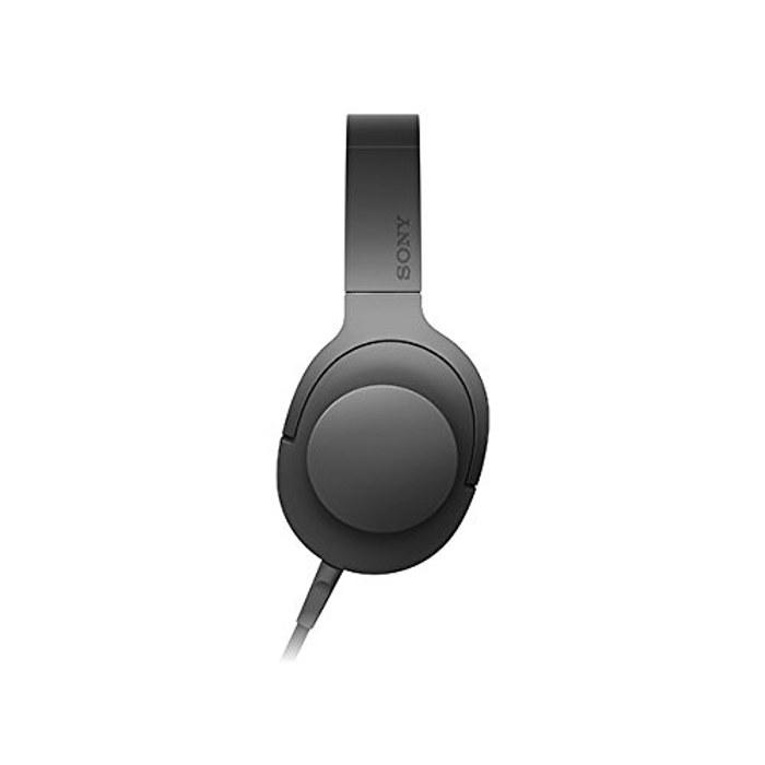 Sony Headphones h.ear on MDR-100A: Hi-Res, Closed-Back, Foldable, with Detachable Cable/Balanced Connection, Remote & Mic, Charcoal Black