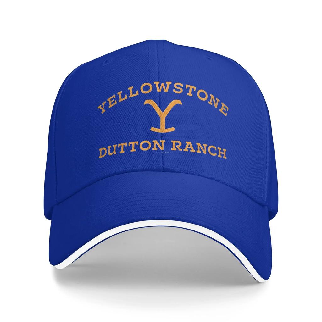 Новая Бейсболка Y-Yellowstones Большой Логотип Ранчо Даттона Аксессуары Для Унисекс Женщин Тракер Классическая Кепка от Солнца Регулируемая