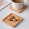 1шт многофункциональный бамбуковый поднос, деревянная тарелка, цветочный горшок, подставка под чашку, кухонная декоративная тарелка, креативная подставка под кофейную чашку