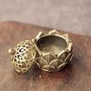 Lotus Incense Burner Copper Incenser Holder Decoration For Home Censer Desktop Ornament For Shop Office Home Decoration Roducts