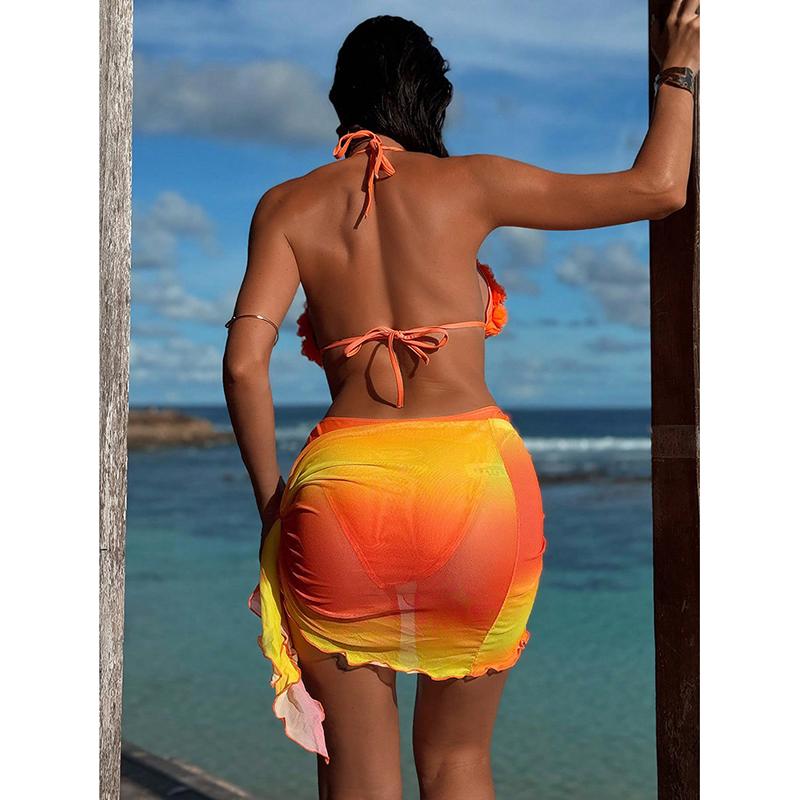 Micro Bikini 3 Packs Bikini Set Tie Dye Купальник Женский Купальники Для Женщин Купальные Костюмы Купальные Костюмы Пляжная Одежда Biquini