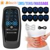 Ems Electric Muscle Stimulator USB Physiotherapy Tens Unit Machines Pulse Impulse Massage Slimming Machine Electro Stimulator