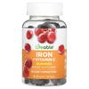 Iron + Vitamin C Gummies, Grape Flavor, 60 Gummies