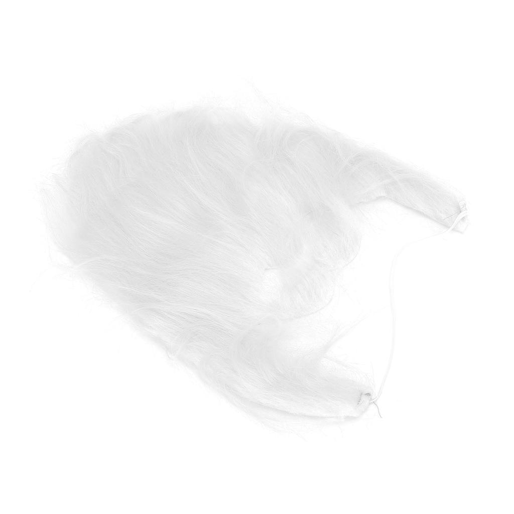 Партия Поддельная Борода Поддельные Волосы Борода Для Лица Плюшевые Поддельные Усы Для Костюма Аксессуары Белый
