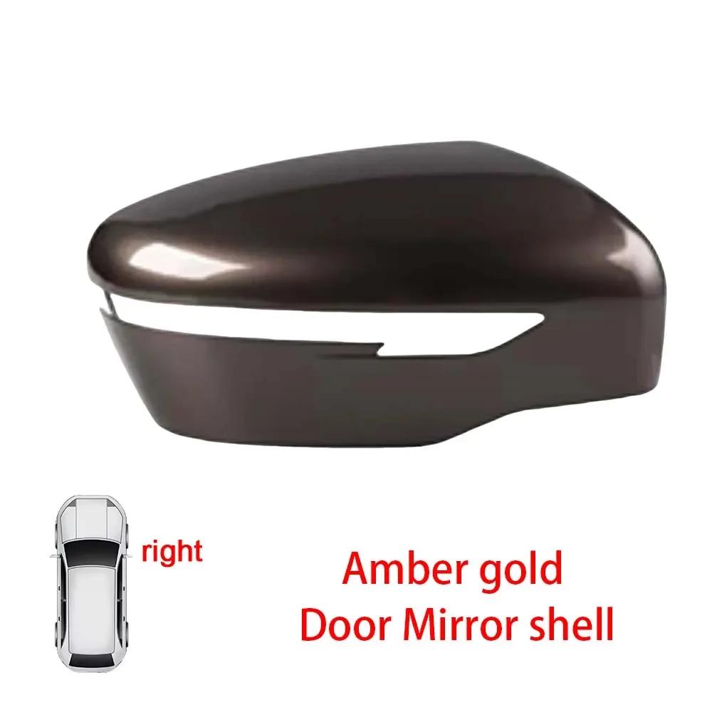 For Nissan Qashqai 2016 2017 2018     Outside Rearview Mirror Cover Cap Mirror Housing