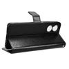 TCL 40 NxtPaper Flip Case, Crazy Horse Wallet, Black