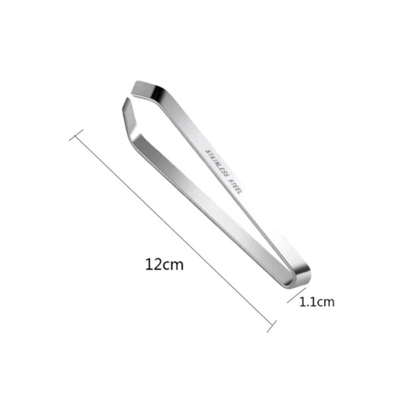 Tweezers Fish Thorn Pig Hair Removal Tools Stainless Steel Pliers Flat Mouth Diagonal Kitchen Food Tools Seafood Clip Tools