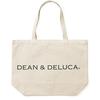 Сумка-тоут натурального цвета размера L DEAN&DELUCA