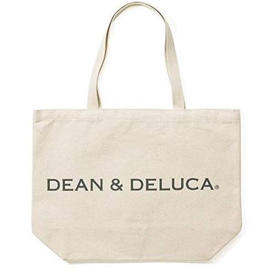 Сумка-тоут натурального цвета размера L DEAN&DELUCA