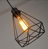 Pendant Light Fixtures Iron Creative Personality Chandelier Restaurant Bar Lamps Attic Retro Nordic Geometric Decorative Lights