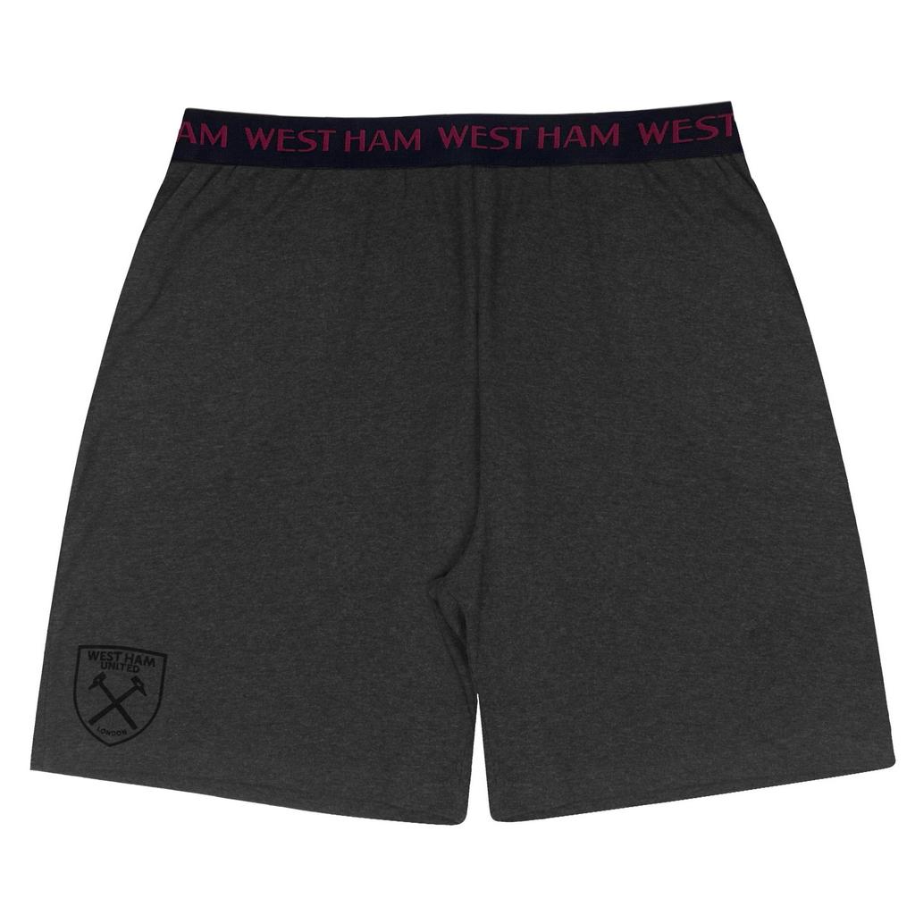 West Ham United FC Mens Short Pyjama Set