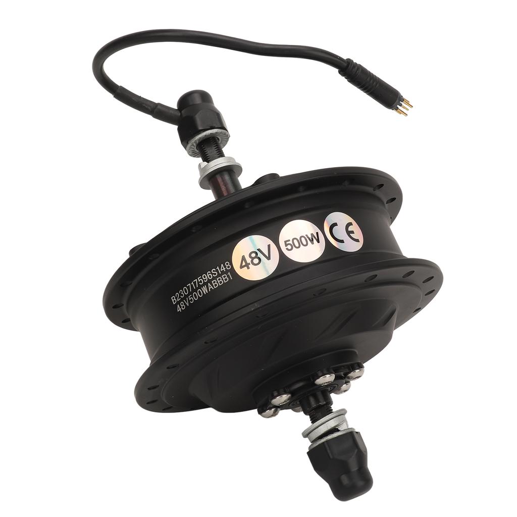 48 В 500 Вт Электрический велосипедный редукторный мотор-концентратор Бесщеточный задний привод Водонепроницаемый металлический электрический велосипедный концентратор