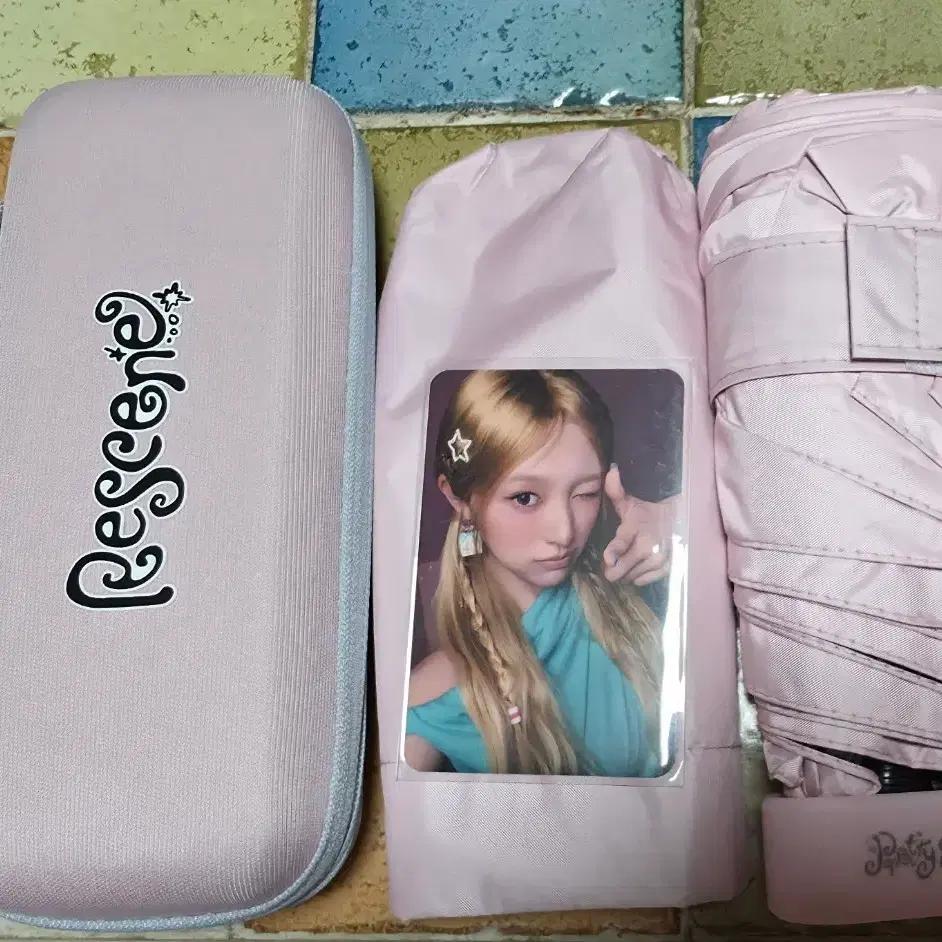 Lisanne Minami music show Week 2 photocard& Pretty Girl Umbrella