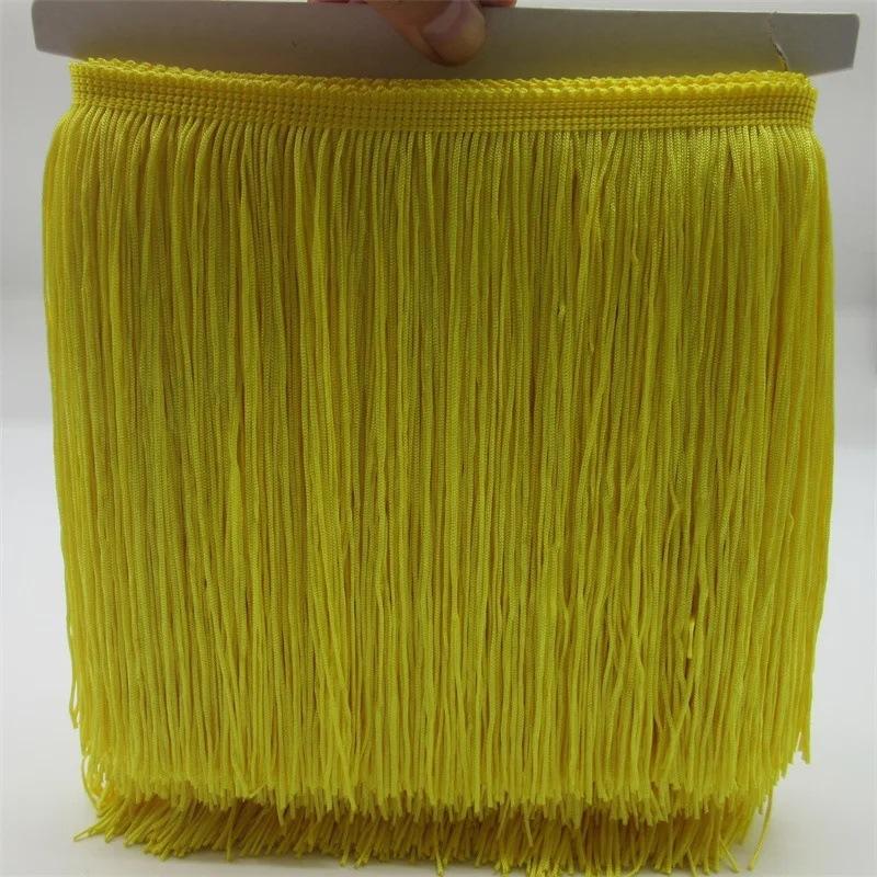 20Cm Wide Polyester Row Beard Latin Dance Fringed Lace Diy Clothing Accessories