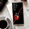 Чехол-накладка с рисунком Насекомое Семиточечная божья коровка для Samsung Galaxy S8 S9 Plus S10 Lite Note 8 9 10 Pro 20 Ultra S7 Edge M11 M21 M32 M51 Печать Co