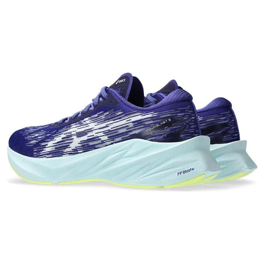 Asics Novablast 3 Eggplant Soothing Sea Женские кроссовки синие 1012B288-404