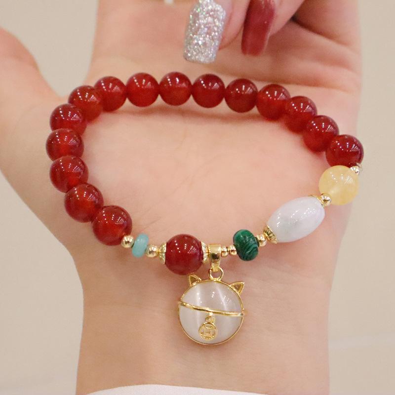 Agate Bracelet Bracelet. Fashion Women Daily Jewelry Lucky Gift