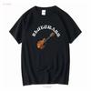 Футболка с принтом Bluegrass Mandolin с длинным или коротким рукавом винтажная стирка вытяжка мужская модный топ для повседневной носки графический