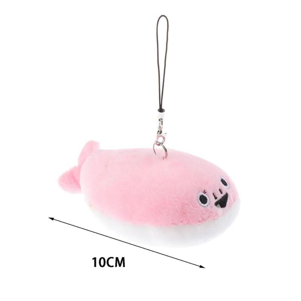 Мягкий скрипучий брелок Sacabambaspis, плюшевый, щебечущий брелок, декор для рюкзака