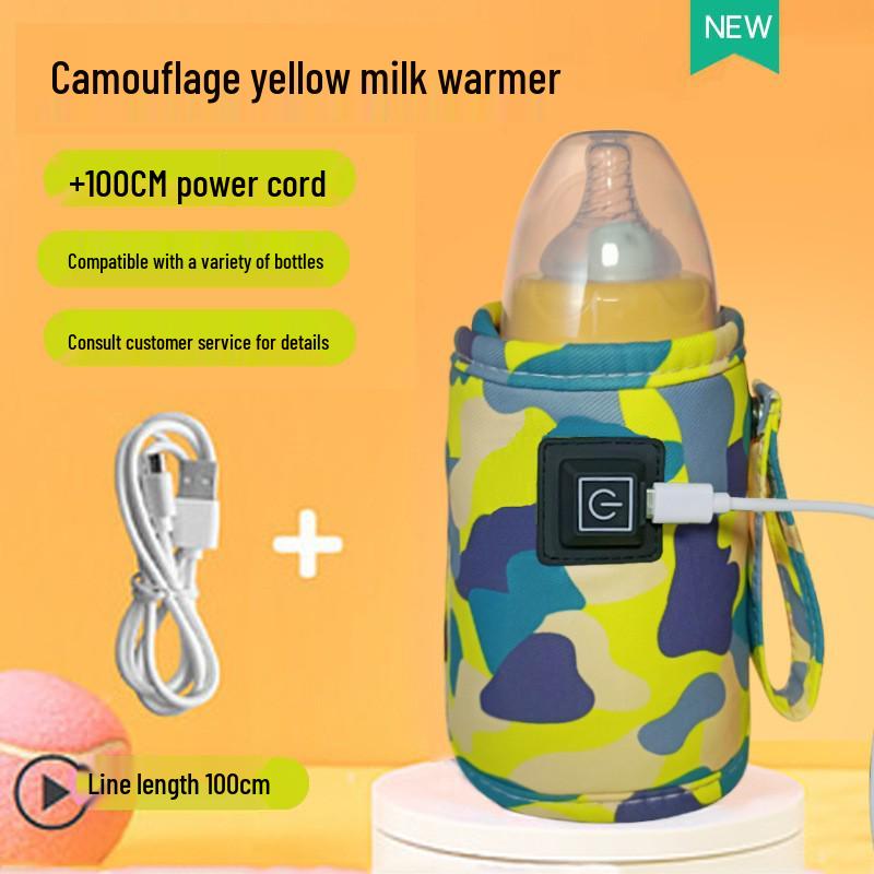 Universal Portable Baby Bottle Insulated Sleeve - Constant Temperature Outdoor Milk Warmer