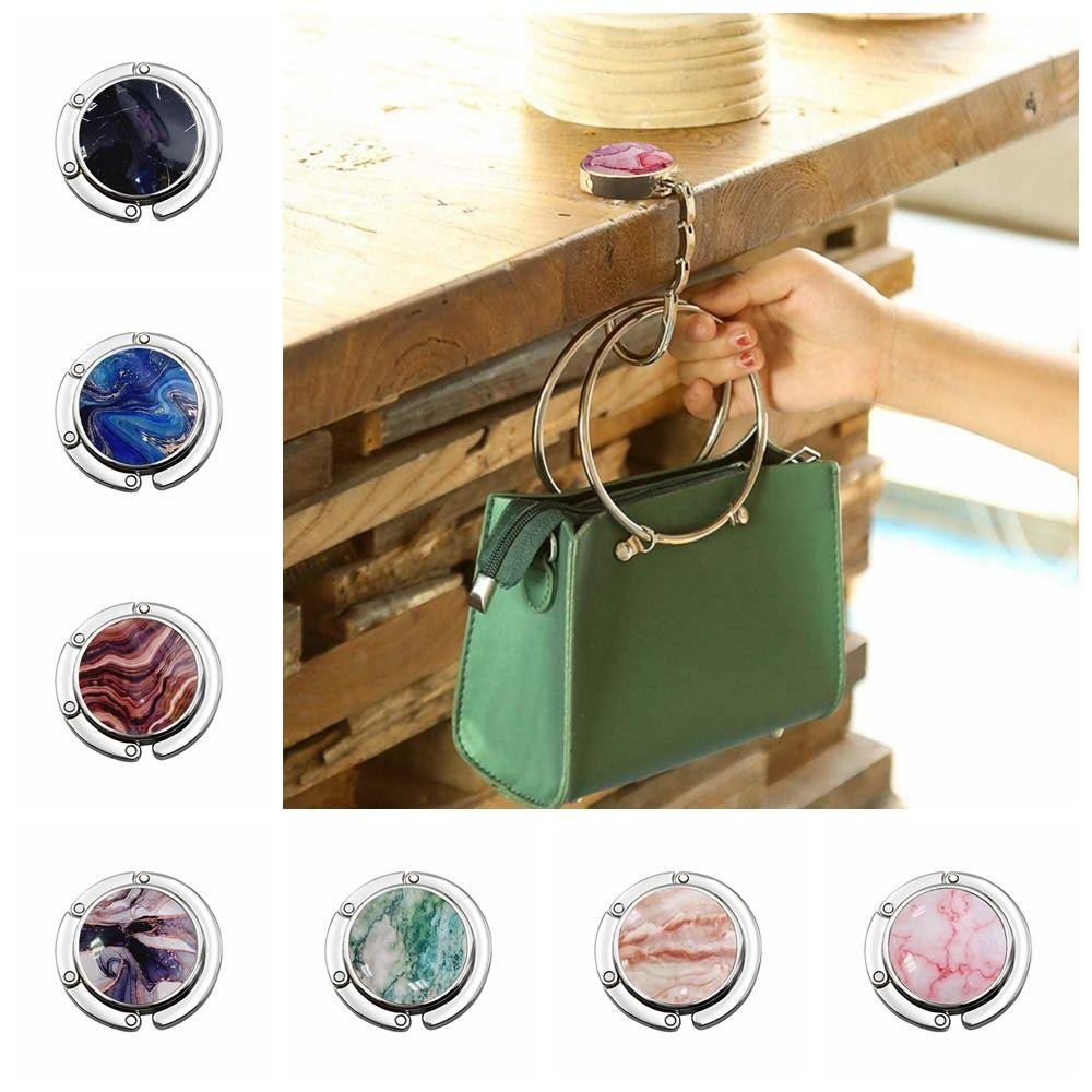 Girls Gift Desk Hanging Rack Bag Holder Briefcase Hanger Purse Folding Handbag Hook