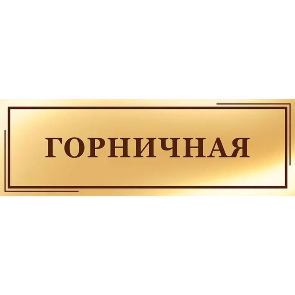 Дверной знак: Технический директор 40x10см
