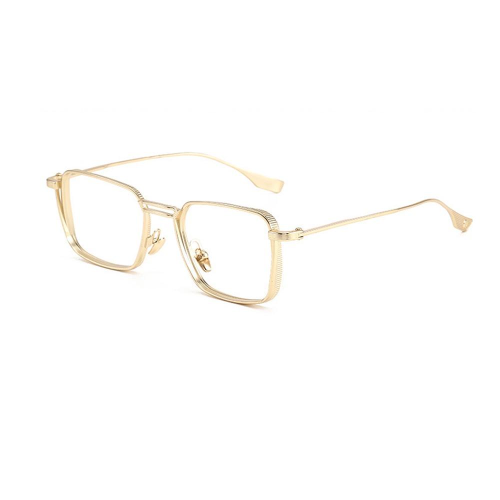 Мужские очки в квадратной оправе Сверхлегкие оптические очки Модные очки с защитой от синего света для чтения