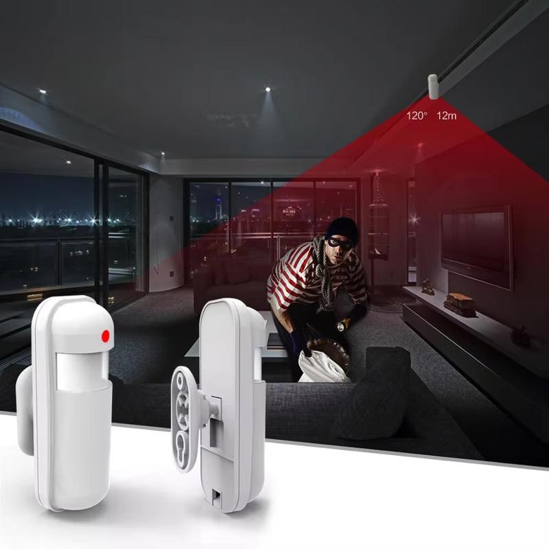 433MHz Wireless PIR Infrared Motion Sensor for GSM WiFi Home Alarm System PIR Motion Sensor Detector